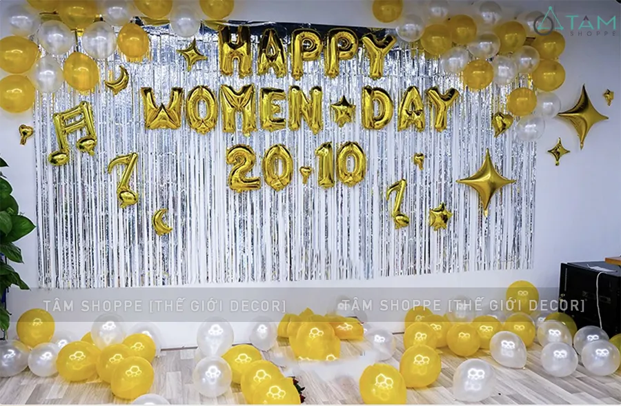 Bong bóng kiếng chữ cái và số cao 33cm