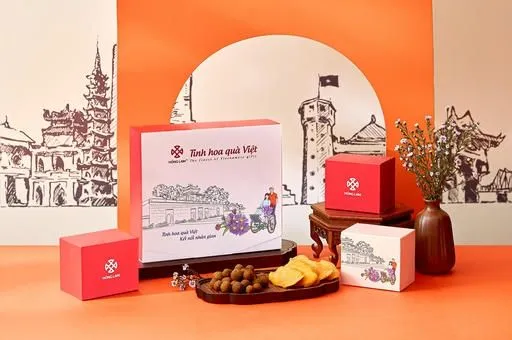 Set quà Tết Hoa Thạch Thảo thanh lịch