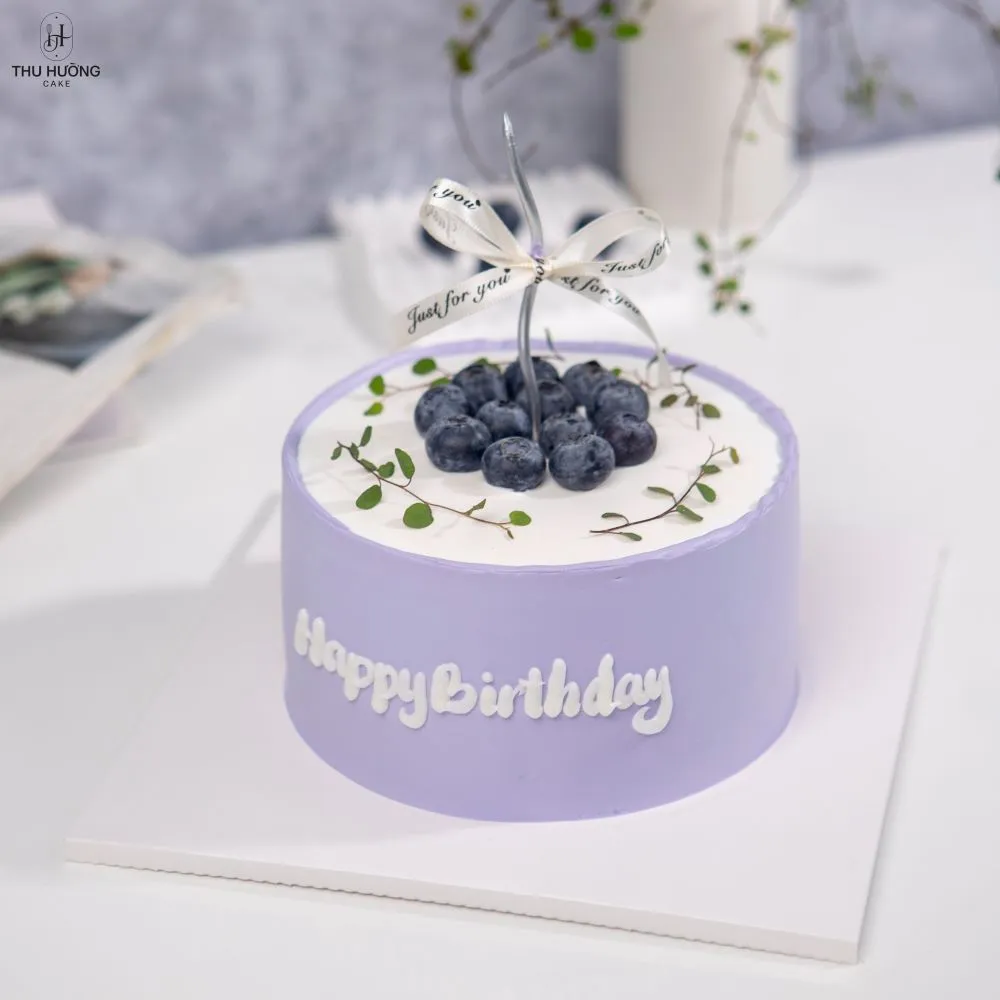 Bánh kem Việt Quất vị thanh nhẹ