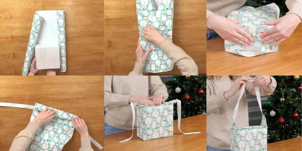 Thiết kế hộp quà có quai xách tiện dụng cho người nhận