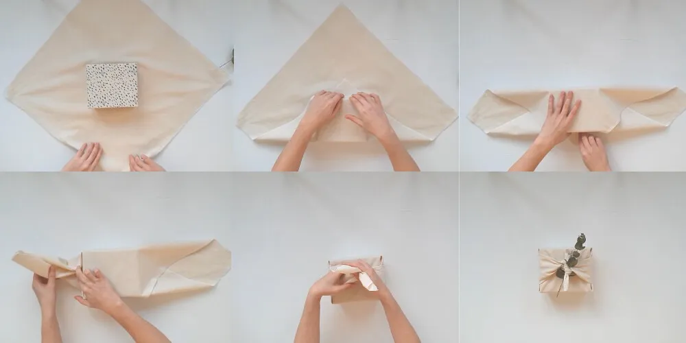 Nghệ thuật gói quà bằng vải Furoshiki sang trọng và thân thiện môi trường