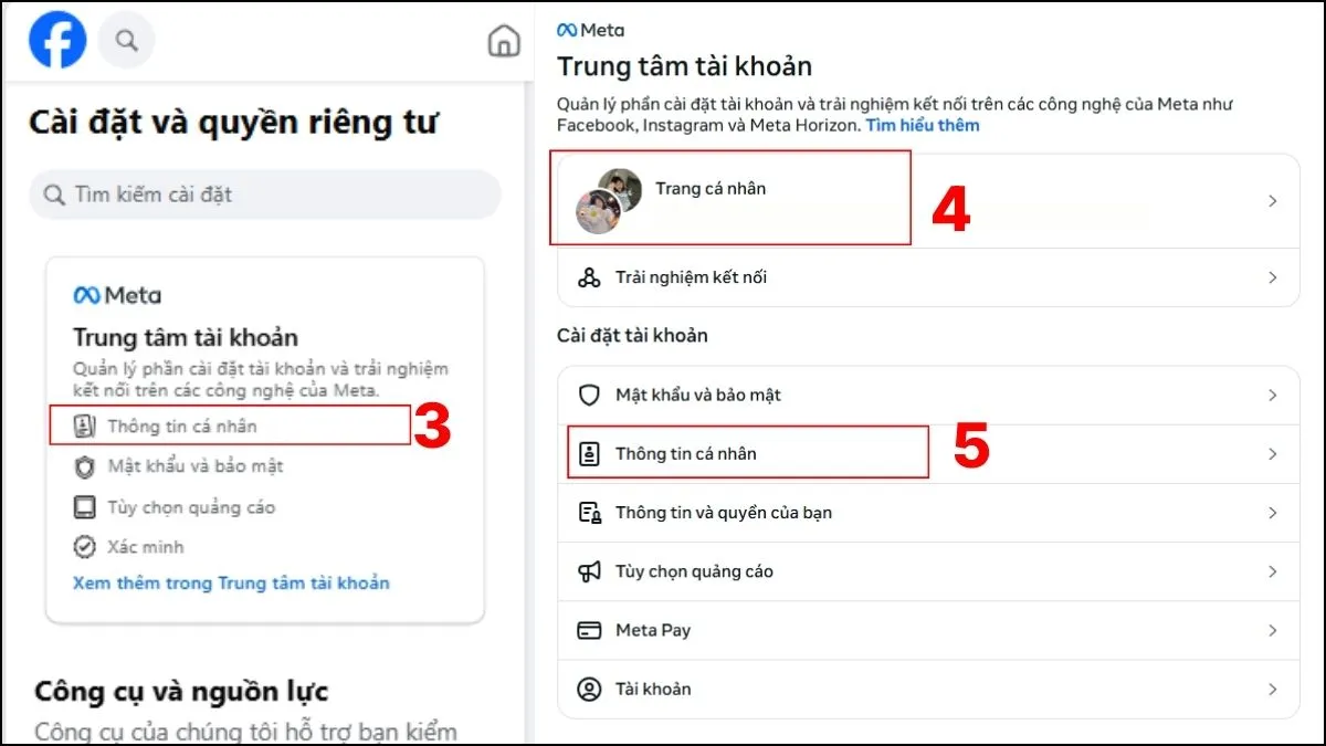 Mở thông báo sinh nhật trên Facebook bằng máy tính - bước 2