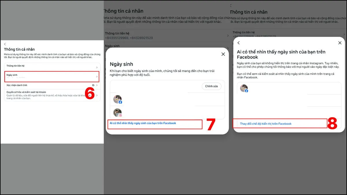 Mở thông báo sinh nhật trên Facebook bằng máy tính - bước 3