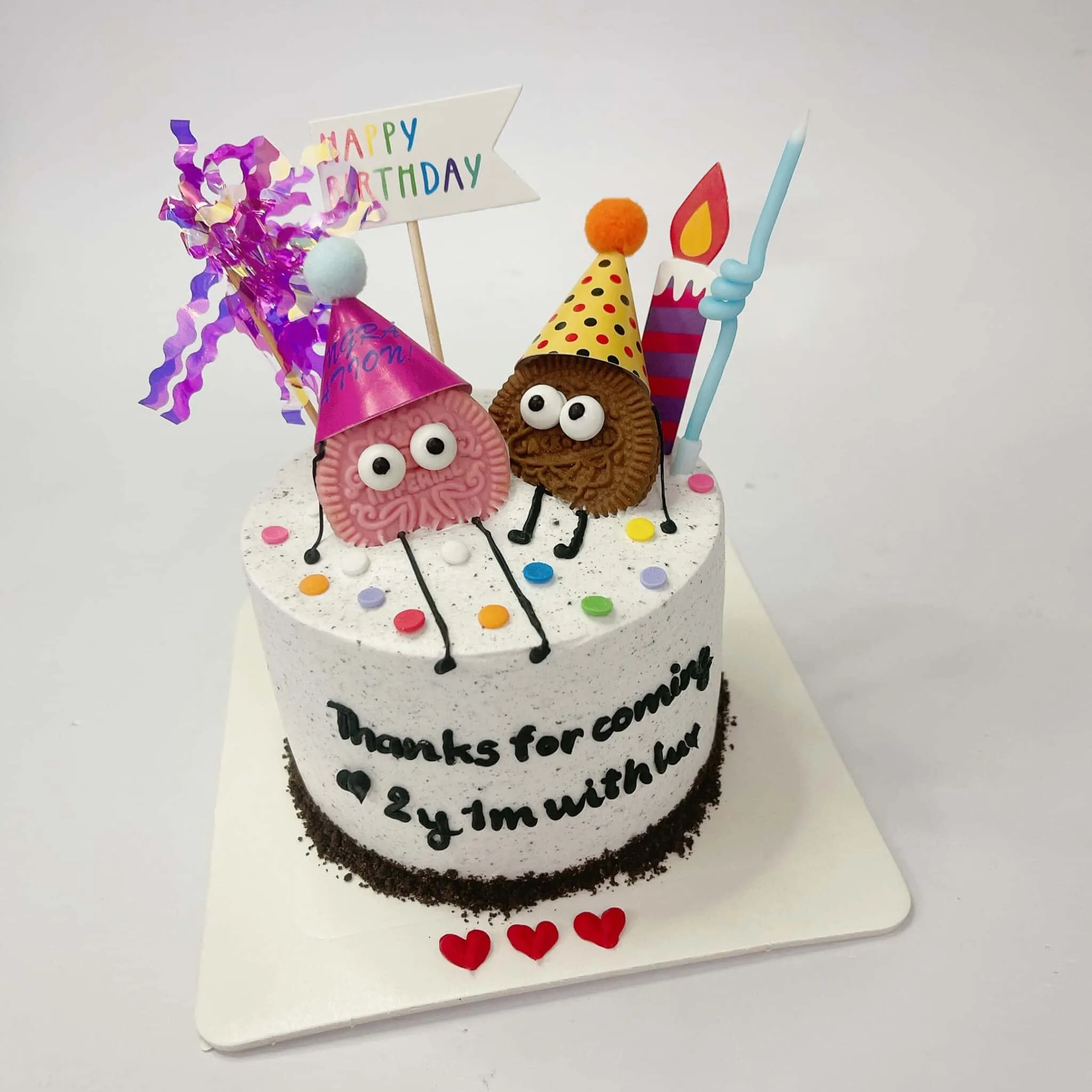 Bánh sinh nhật hương vị Oreo