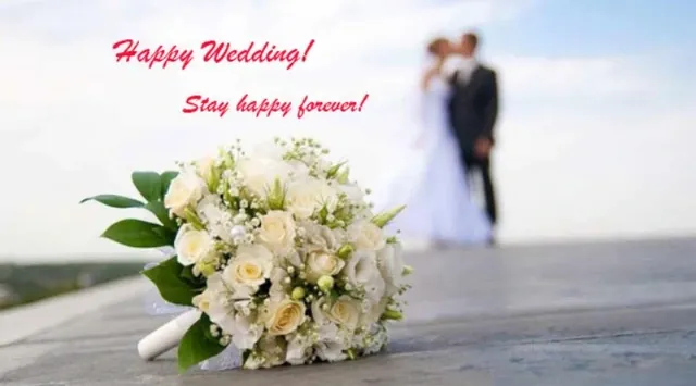 Lời chúc mừng hạnh phúc lứa đôi bằng tiếng anh dành cho người thân