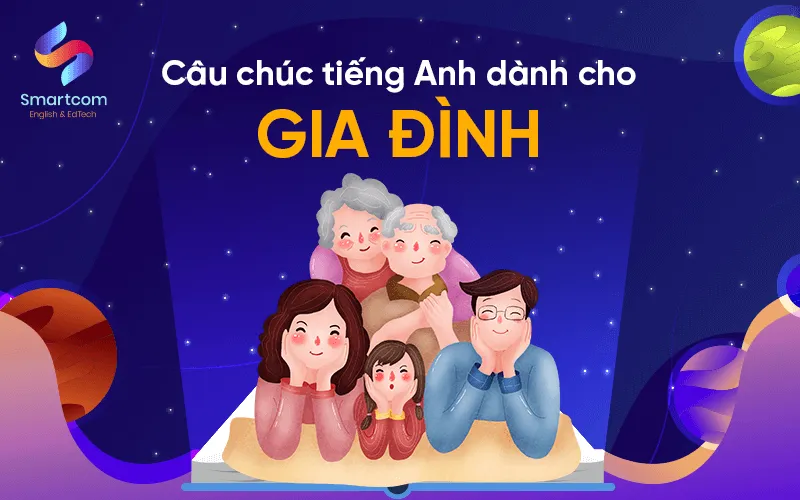 Lời chúc mừng 1 năm yêu nhau bằng tiếng anh cho gia đình và người thân