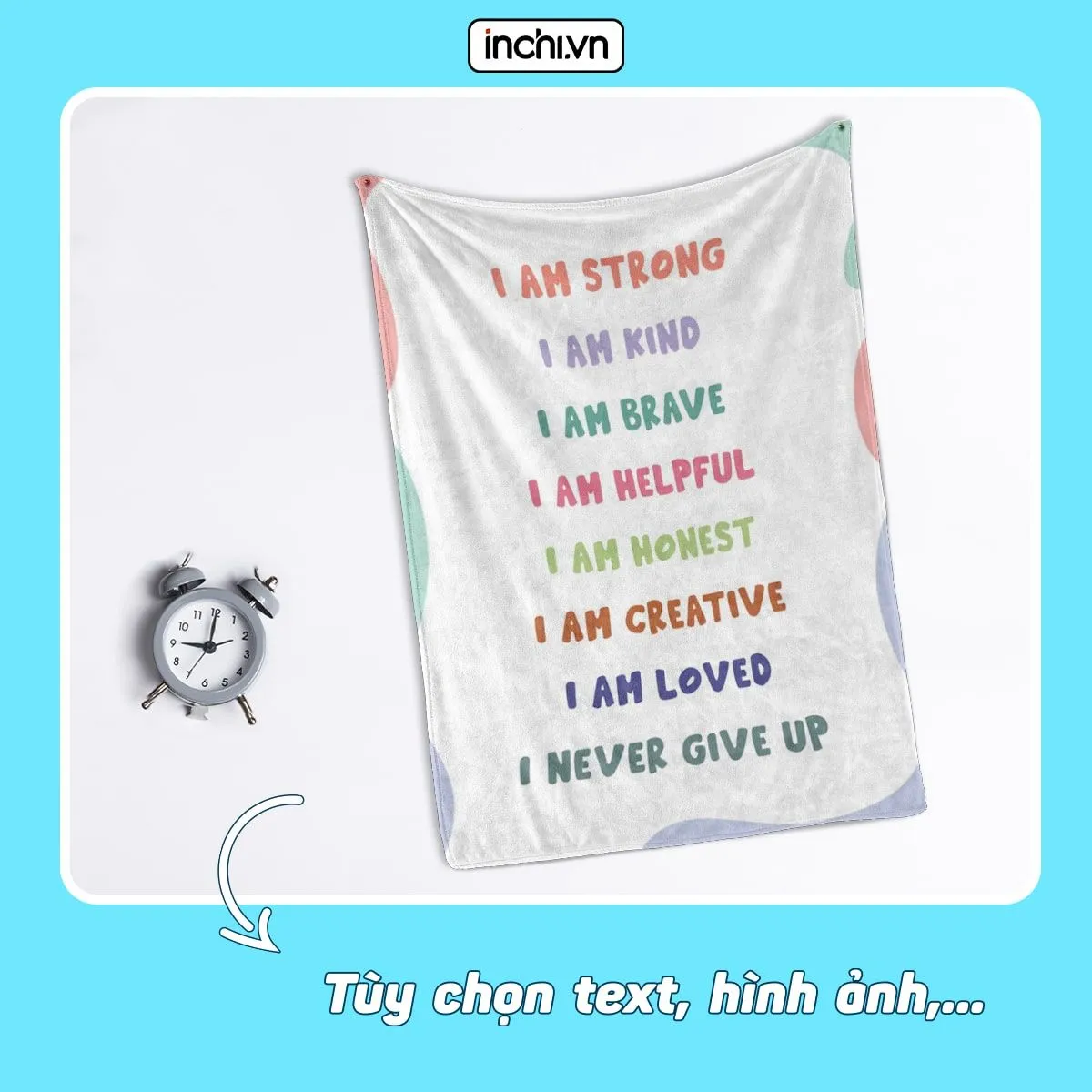 Chăn lông cừu mềm mại chăm sóc giấc ngủ cho thầy