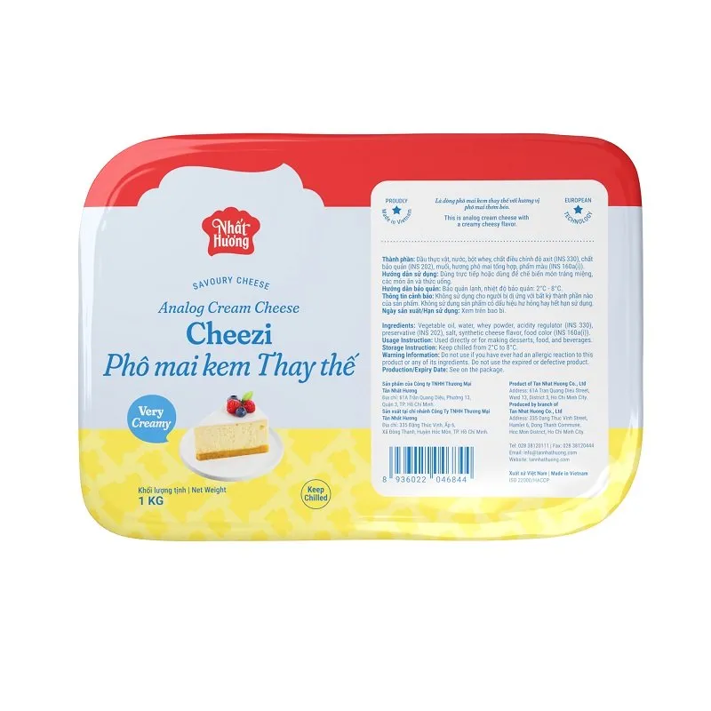 Cream Cheese thay thế kinh tế cho tủ trưng bày bánh kem nhất hương