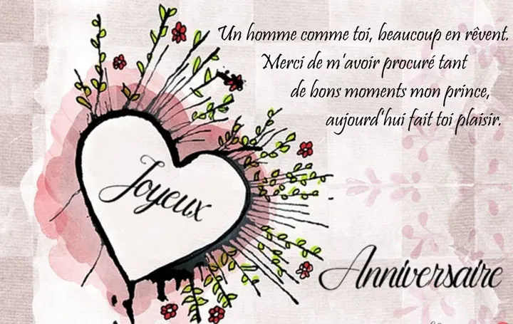 Quà tặng và lời chúc sinh nhật tiếng Pháp sang trọng