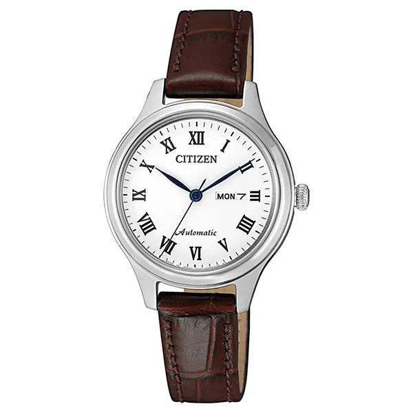 Đồng hồ Citizen PD7131-16A dây da nâu sang trọng