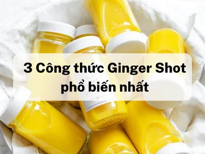 Ginger Shot - Nước uống sức khỏe