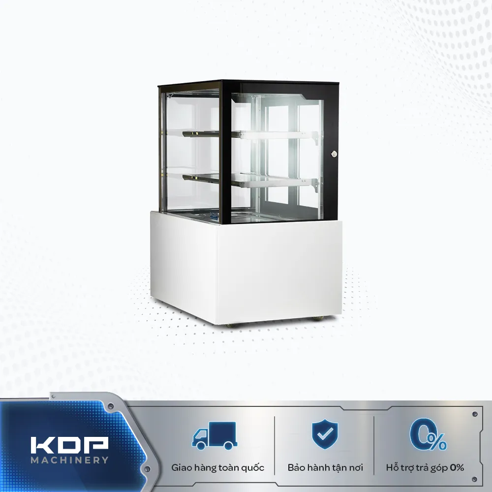 Tủ trưng bày bánh kem 3 tầng 90cm đứng KDP-DD09