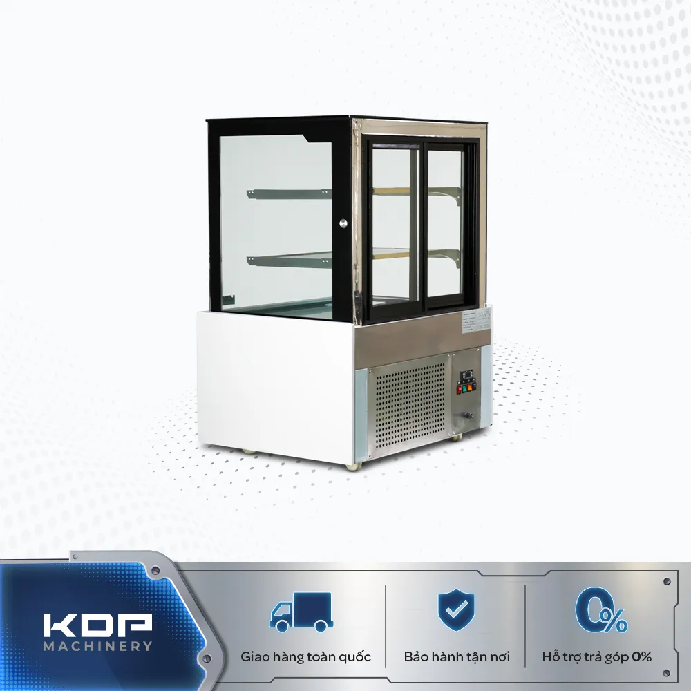 Tủ trưng bày bánh kem 3 tầng 90cm đứng KDP-DD09