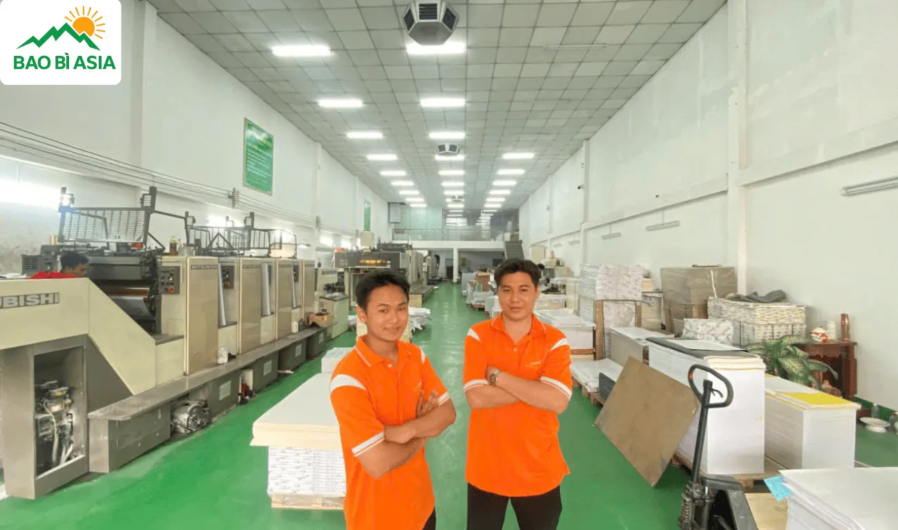 Hình ảnh đội ngũ nhân viên Bao Bì Asia