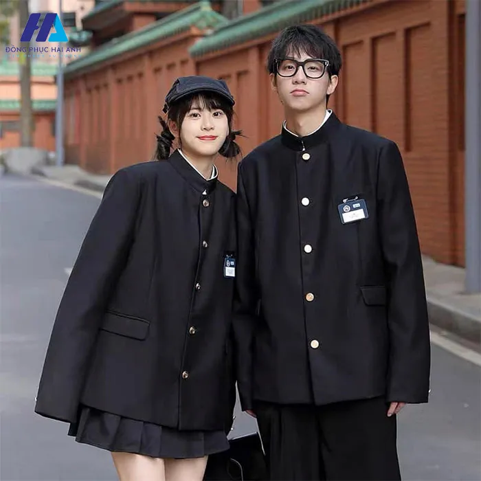 Mẫu áo đồng phục Gakuran độc đáo của học sinh Nhật Bản