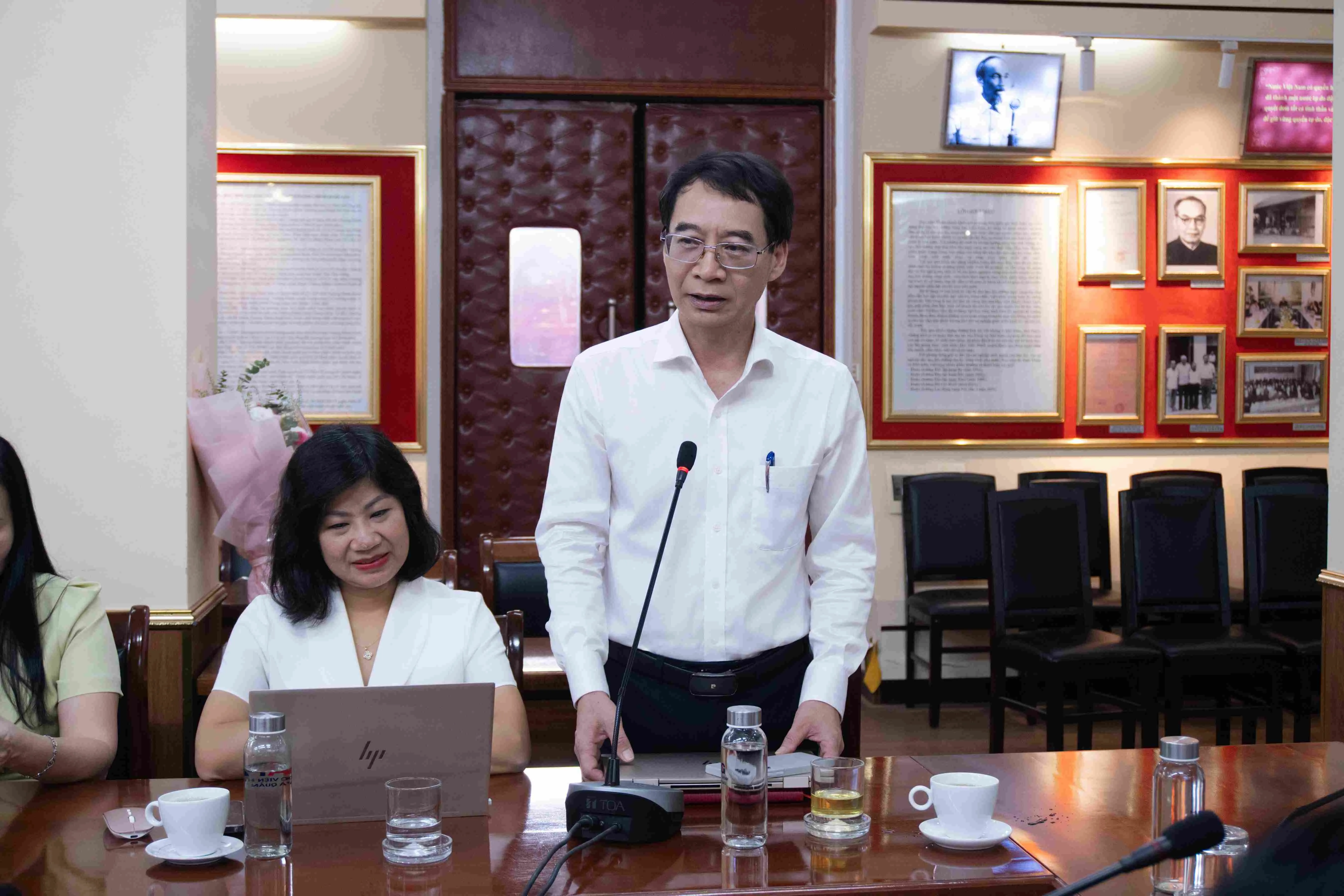 PGS.TS. Lương Thanh Cường, Phó Giám đốc Học viện phát biểu