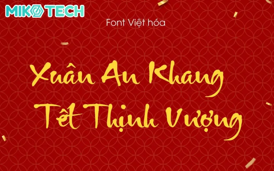 Font chữ Ông Đồ Già thân thuộc