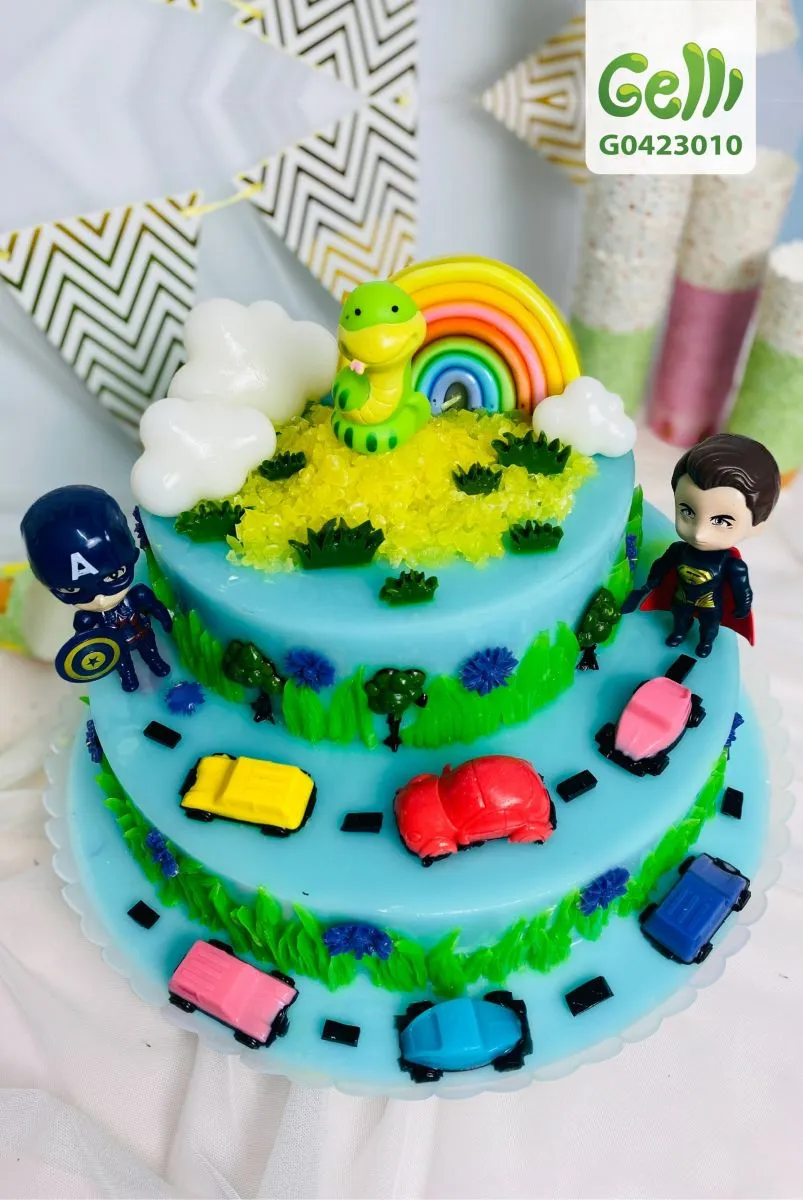 Bánh rau câu thôi nôi kích thước vừa phải