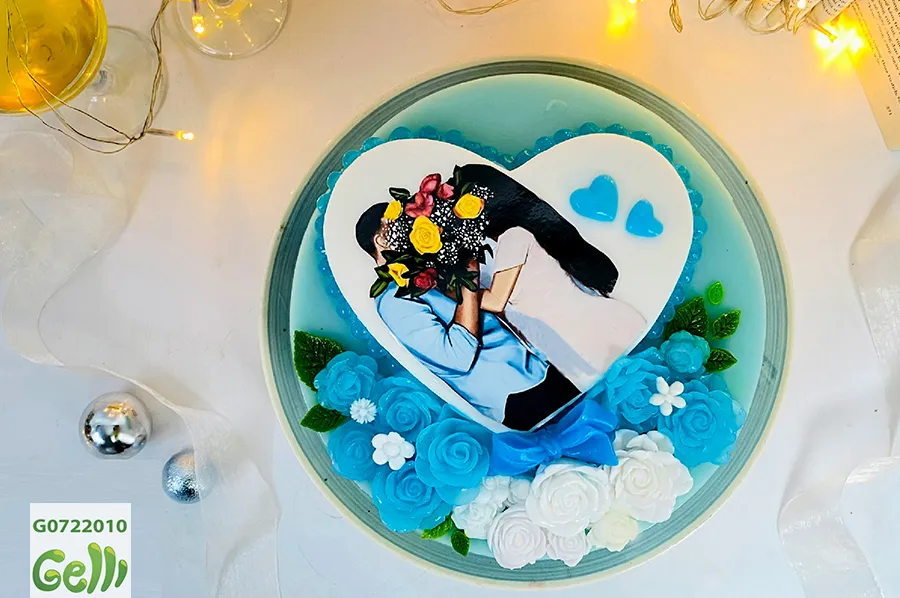 Thiết kế bánh Valentine sang trọng cho tiệc tối