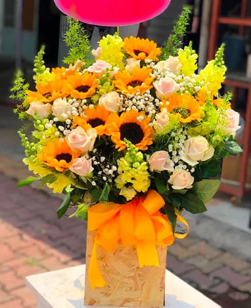 Hoa sinh nhật sang chảnh phong cách quý tộc Âu Mỹ