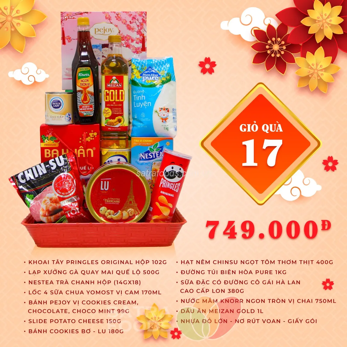 Hộp quà Tết thiết kế theo phong cách hiện đại tối giản