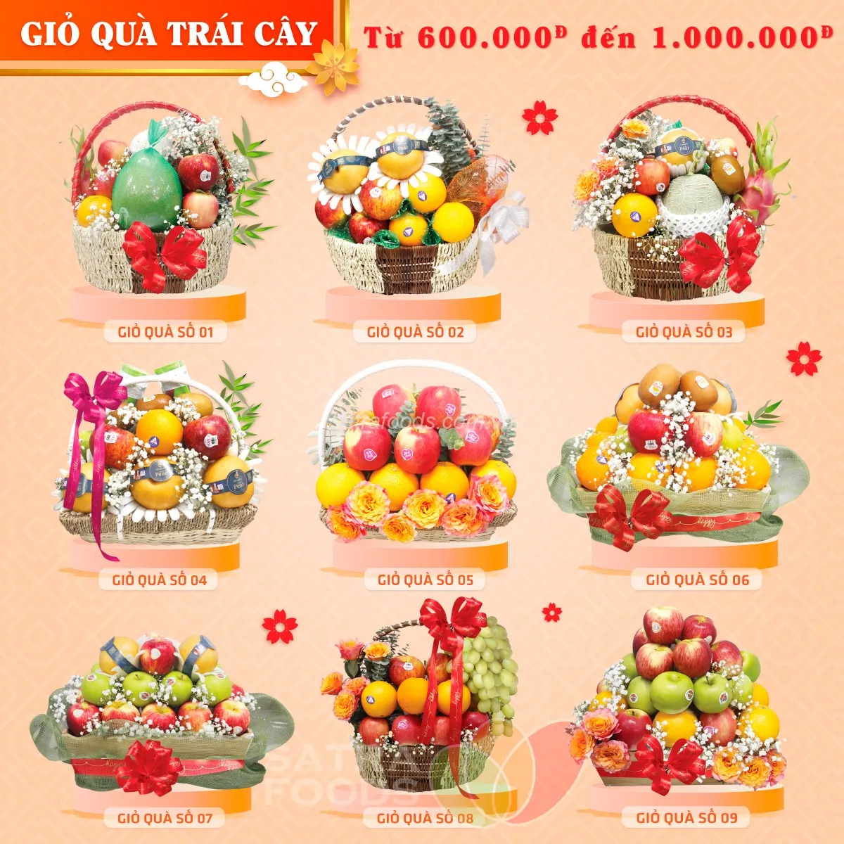 Sự đa dạng trong lựa chọn giúp khách hàng dễ dàng tìm được món quà ưng ý