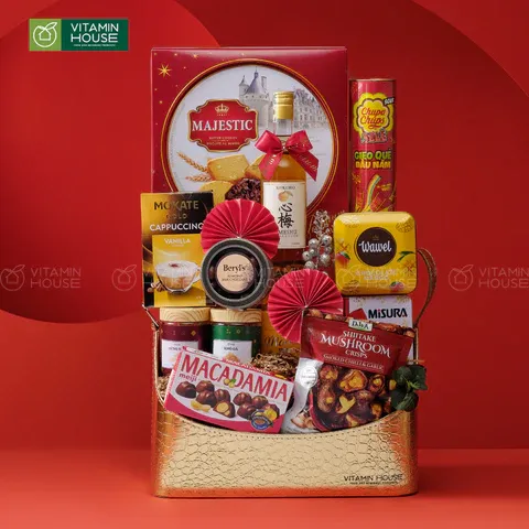 Giỏ Quà Tết Xuân Hoàn Kim - 1.602.000 VNĐ