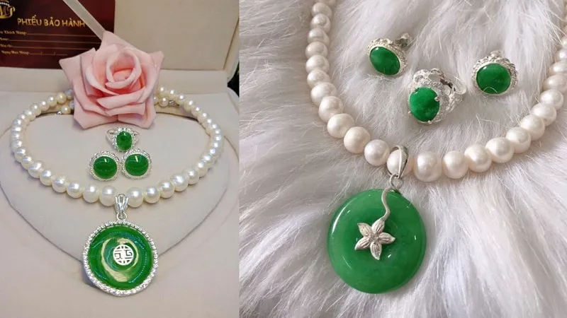 Trang sức cẩm thạch và ngọc trai mang lại phúc khí cho người sở hữu