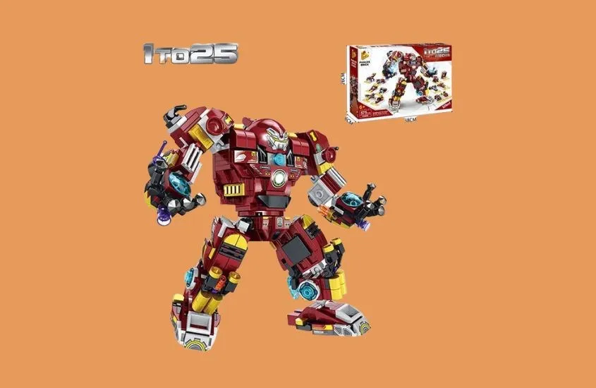 Đồ chơi lắp ráp 12 trong 1 Panlos Brick 633055 (575 chi tiết)