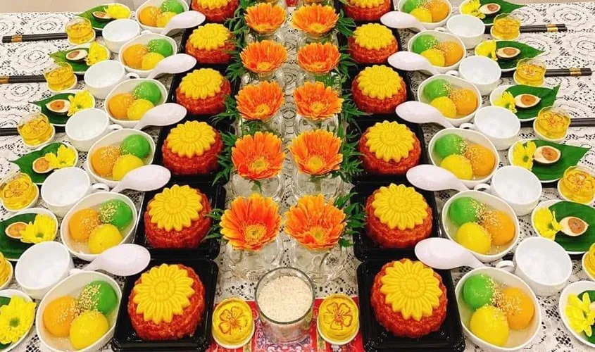 Nghi lễ cúng thôi nôi truyền thống với đầy đủ lễ vật cầu bình an cho bé