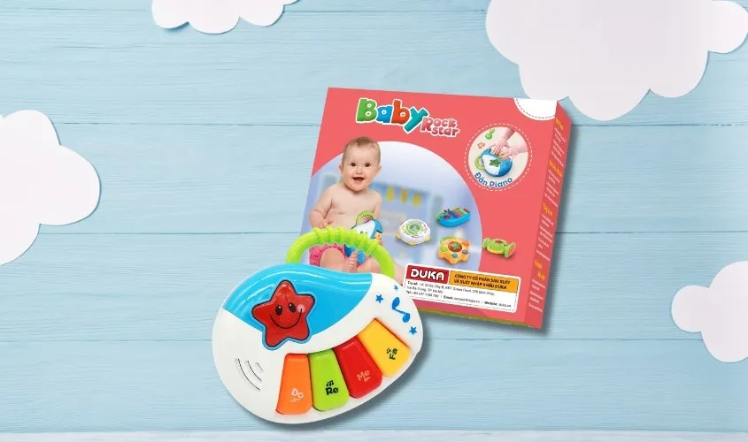 Đàn piano mini với âm thanh du dương kích thích trí thông minh âm nhạc