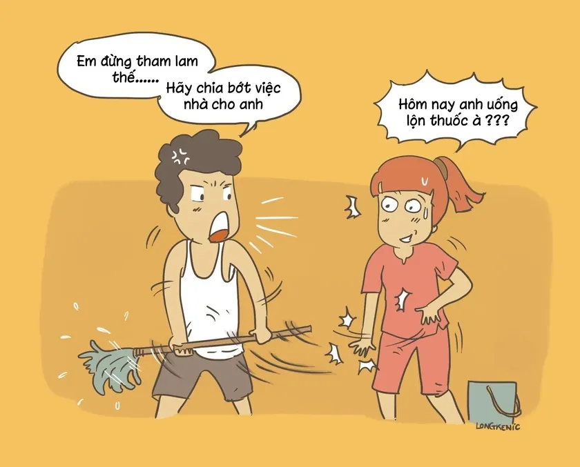 Hình ảnh 8/3 vui nhộn hài hước tặng đồng nghiệp