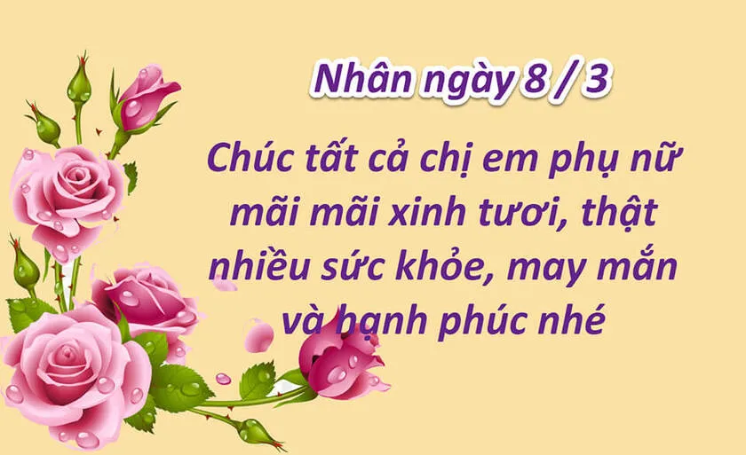 Cảm hứng cho phái đẹp trong ngày quốc tế phụ nữ