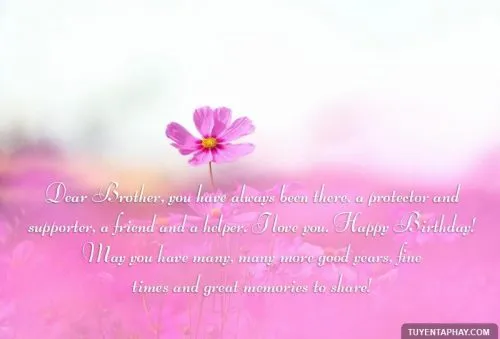 Background chúc mừng sinh nhật anh trai