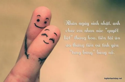 Thiệp sinh nhật anh trai rực rỡ