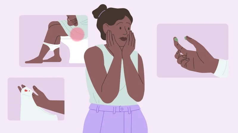 Viêm phụ khoa do lậu thường có khí hư màu vàng hoặc xanh và có mùi hôi nặng