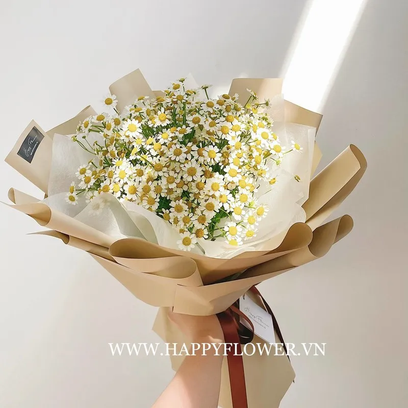 Bó hoa cúc Tana nhỏ nhắn xinh xắn