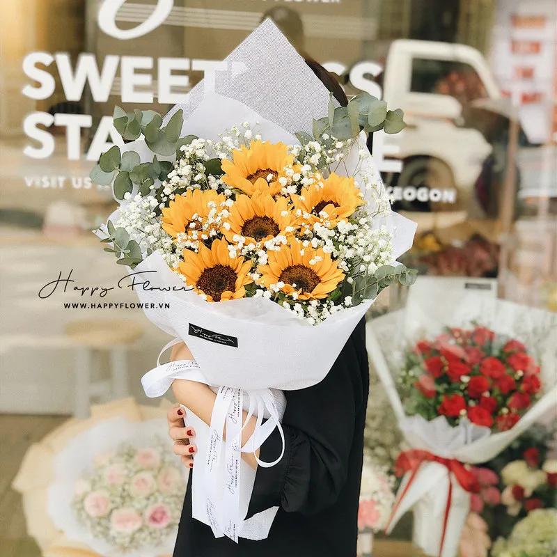 Hoa hướng dương rạng rỡ truyền cảm hứng