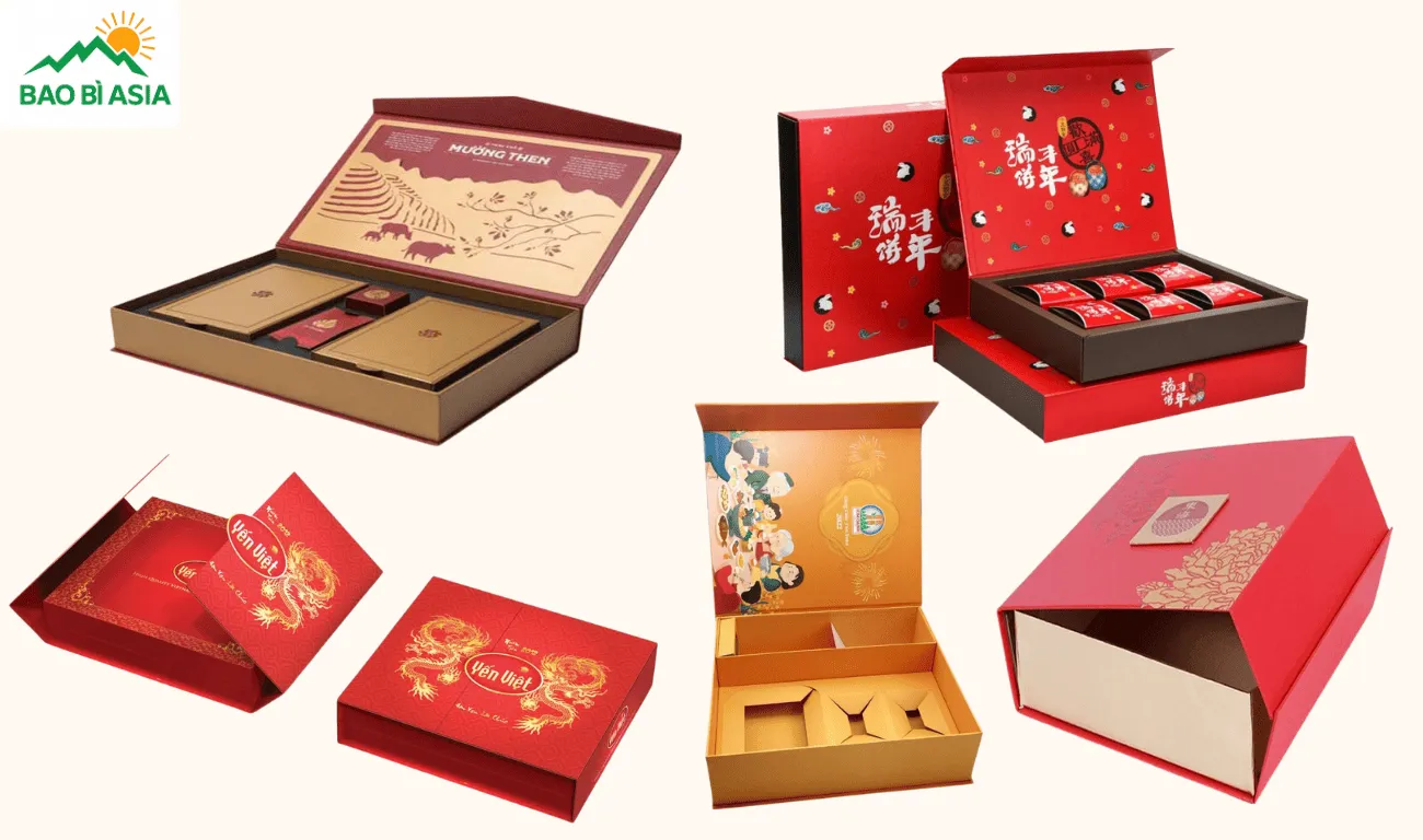 Hộp quà tết nam châm