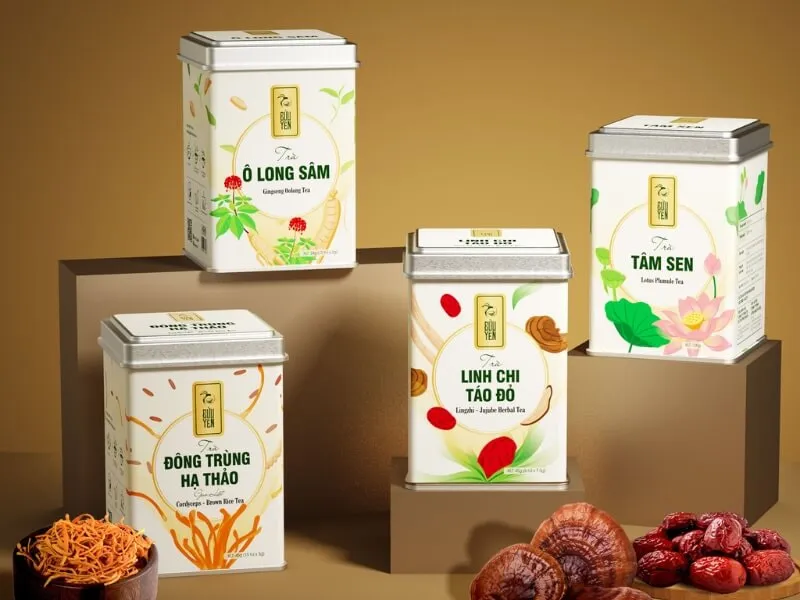 Hộp trà thượng hạng cho những buổi hàn huyên ngày Tết