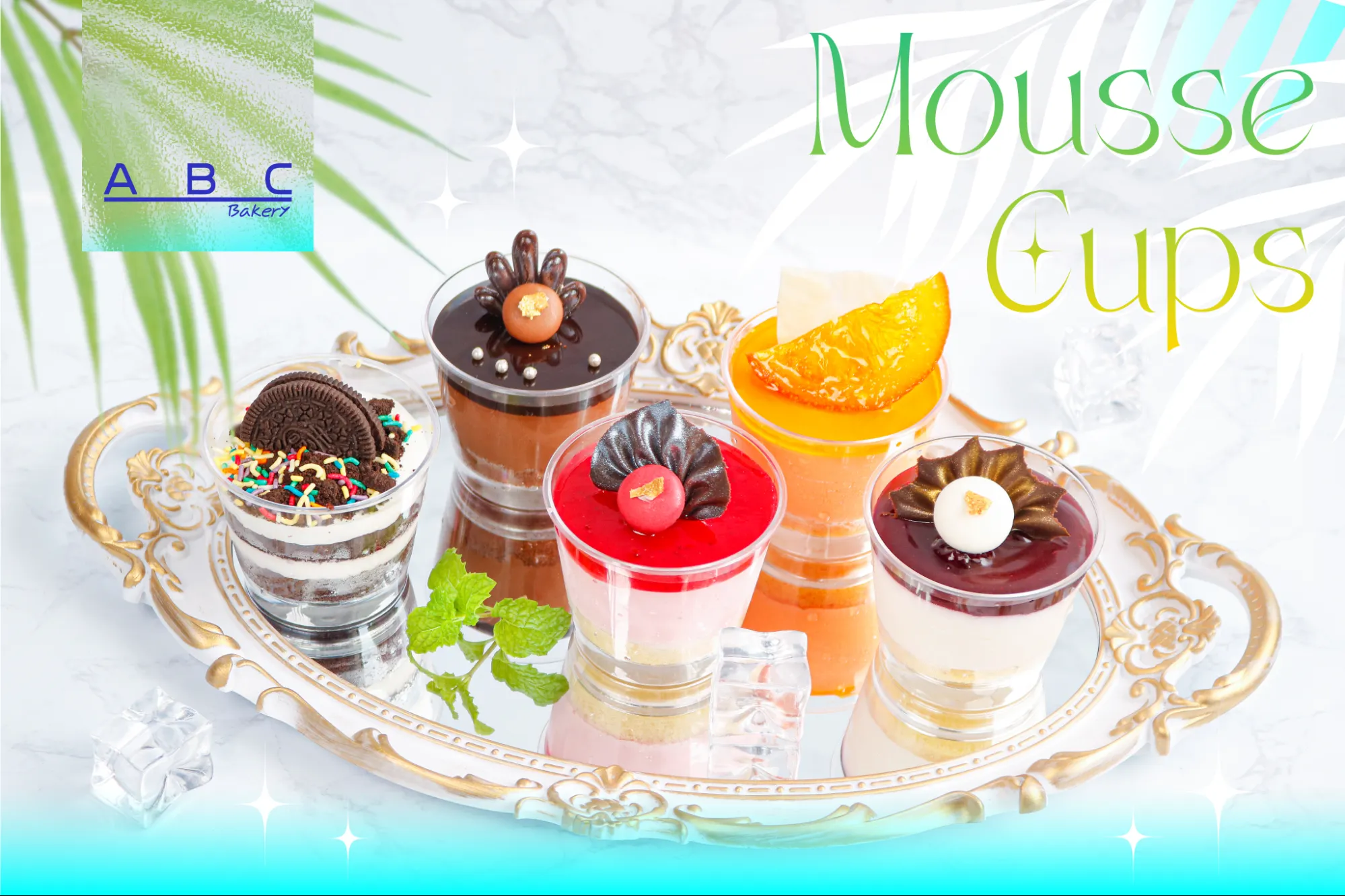 Mẫu bánh Mousse cup tại ABC Bakery