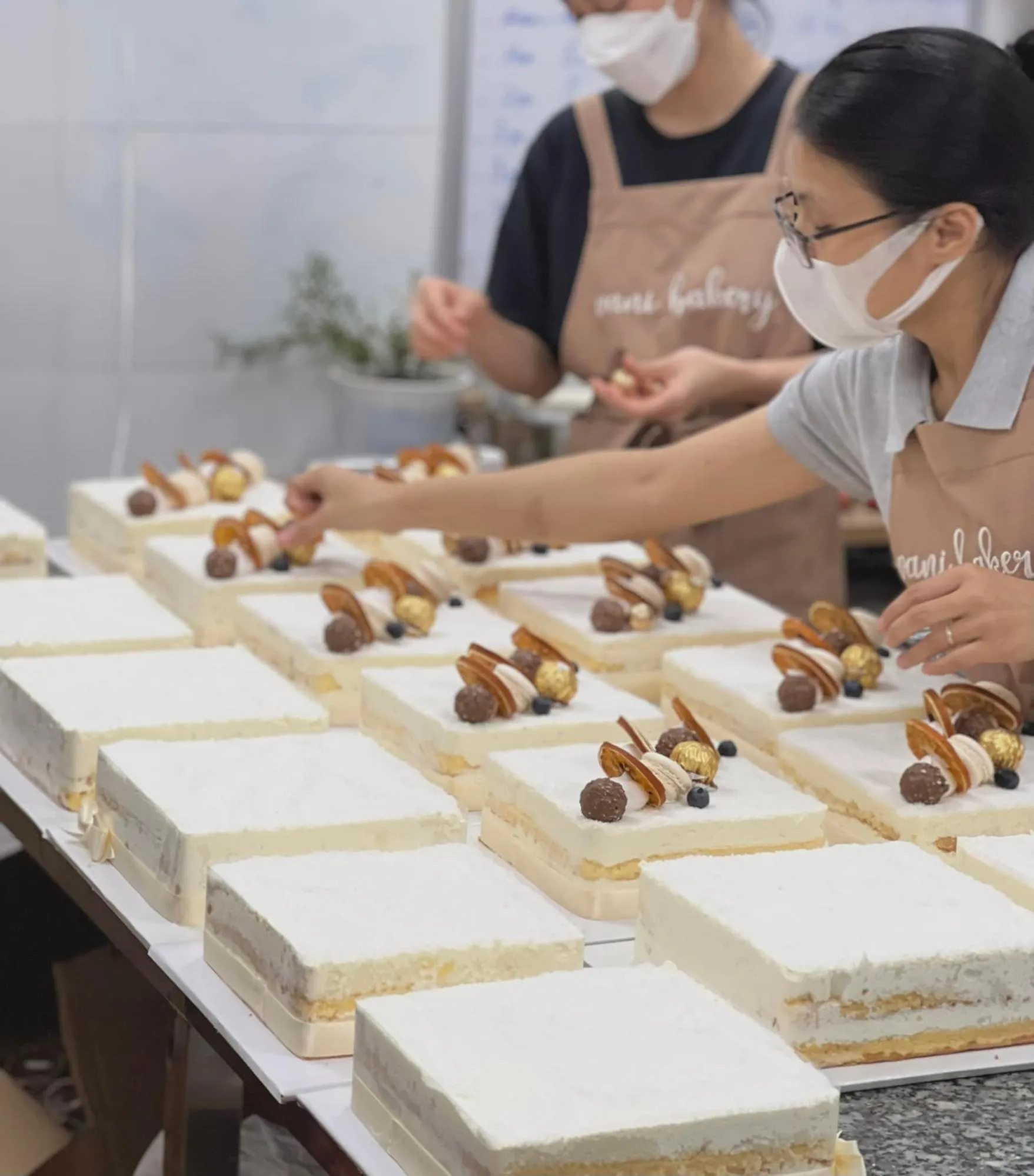 Sự chỉn chu trong từng mẫu bánh tại tiệm Vani