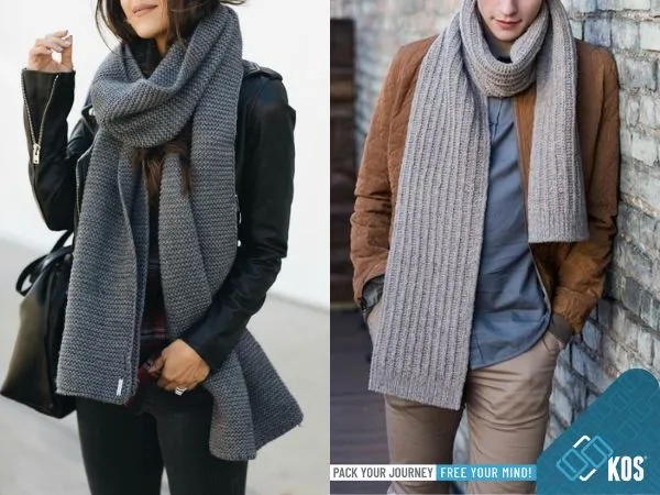 Khăn quàng cổ ấm áp làm quà tặng bạn đi du học năm 2026