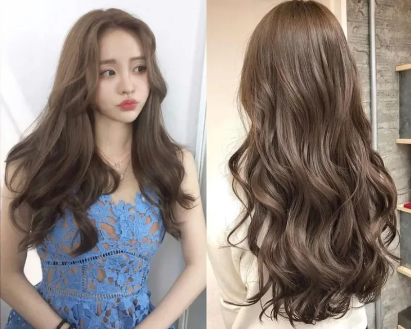 Mái tóc dài thanh lịch giúp phụ nữ trung niên tỏa sáng rạng ngời