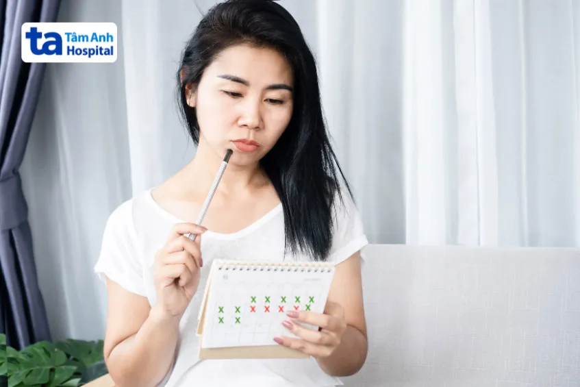 kinh nguyệt không đều