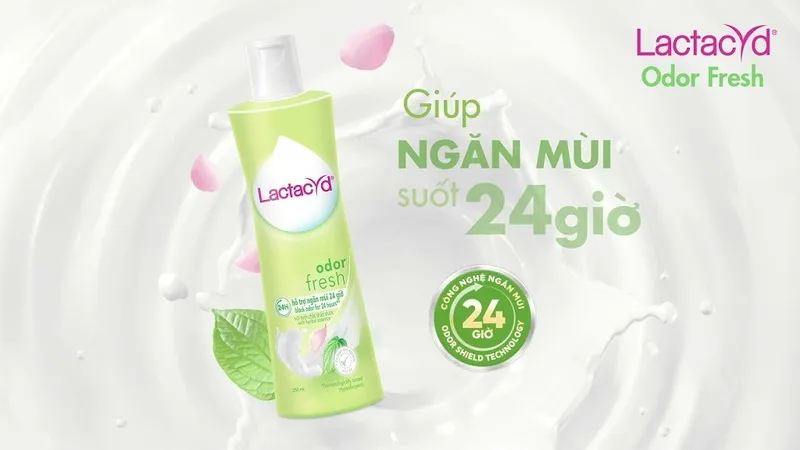 Sử dụng Lactacyd 1-2 lần mỗi ngày là tần suất hợp lý cho ngày thường