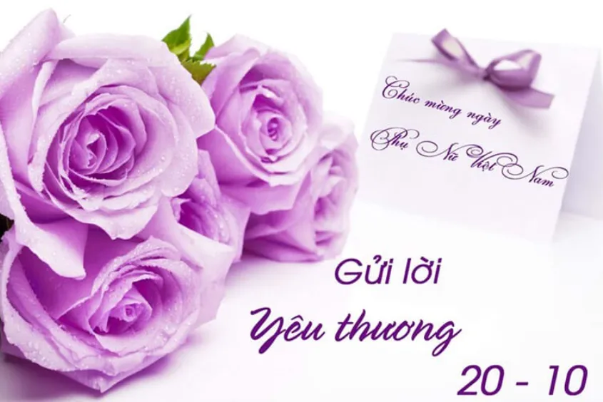 Tổng hợp lời chúc thiệp 20 10 ngắn gọn cho đồng nghiệp nữ