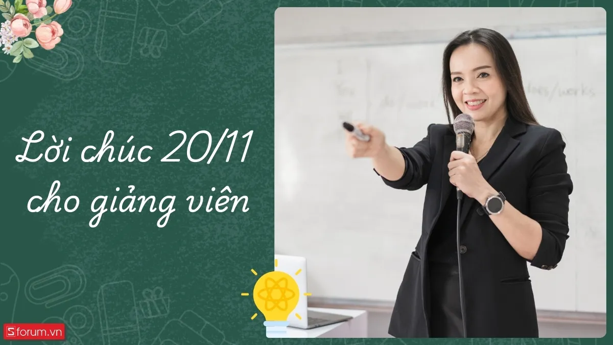 Lời chúc mừng ngày 20 tháng 11 cho người thân
