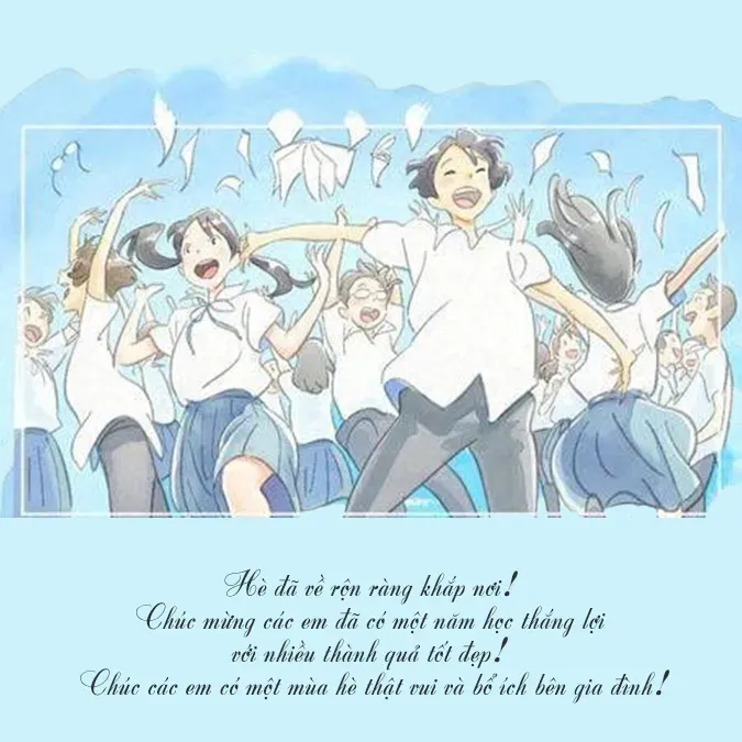 Lời chúc ý nghĩa từ thầy cô dành cho các em học sinh lớp năm trong lễ chia tay