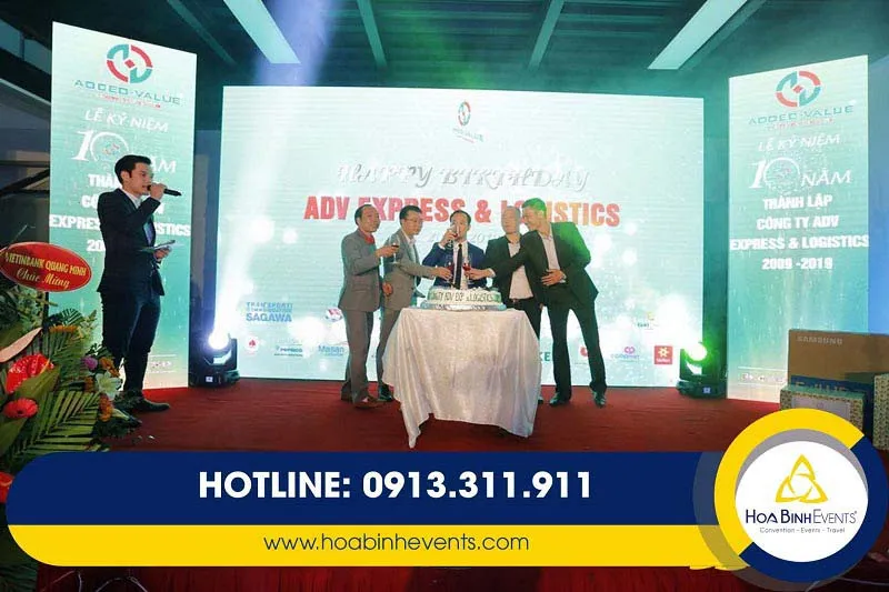 Sự kiện kỷ niệm 10 năm thành lập với quy mô lớn và nhiều khách mời